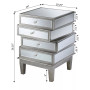 Gold Coast J Daniels 4 Drawer End Table