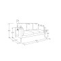 Nate Sofa with Power and USB Ports
