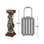 the Elephant's Triumph Sculptural Pedestal