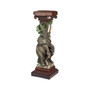 the Elephant's Triumph Sculptural Pedestal
