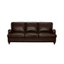 Traditional Stationary Sofa with Brass Nail Head Trim