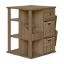 Revolving Multi Function End Table