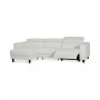 Silvanah 3-Pc. Leather Sectional with Storage Chaise and 1 Power Recliner, Created for Macy's