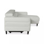 Silvanah 3-Pc. Leather Sectional with Storage Chaise and 1 Power Recliner, Created for Macy's