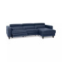 Silvanah 3-Pc. Leather Sectional with Storage Chaise and 1 Power Recliner, Created for Macy's