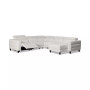 Silvanah 5-Pc. Leather Sectional with Storage Chaise and 2 Power Recliners, Created for Macy's