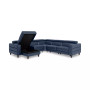 Silvanah 5-Pc. Leather Sectional with Storage Chaise and 2 Power Recliners, Created for Macy's