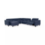Silvanah 6-Pc. Leather Sectional with Storage Chaise and 2 Power Recliners and Console, Created for Macy's