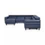 Silvanah 6-Pc. Leather Sectional with Storage Chaise and 2 Power Recliners and Console, Created for Macy's