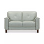 Ashlinn 61" Tufted Pastel Leather Loveseat, Created for Macy's