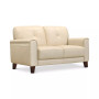 Ashlinn 61" Tufted Pastel Leather Loveseat, Created for Macy's
