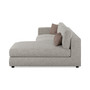 CLOSEOUT! Denman 3-Pc. Fabric Sectional with Chaise, Created for Macy's