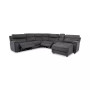 Hutchenson 6-Pc. Fabric Chaise Sectional with 2 Power Recliners and Console
