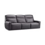 Dextan Leather 3-Pc. Sofa with 3 Power Recliners, Created for Macy's