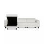 Silvanah 3-Pc. Leather Sectional with Storage Chaise and 2 Power Recliner, Created for Macy's