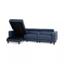 Silvanah 3-Pc. Leather Sectional with Storage Chaise and 2 Power Recliner, Created for Macy's