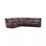 Dextan Leather 6-Pc. Sectional with 2 Power Recliners and 1 USB Console, Created for Macy's