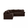 CLOSEOUT! Wedport 5-Pc. Fabric "L" Shape Modular Sectional, Created for Macy's