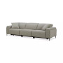 Adney 121" 3 Pc Zero Gravity Fabric Sectional with 3 Power Recliners, Created for Macy's