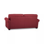 Orid 79" Leather Roll Arm Apartment Sofa, Created for Macy's