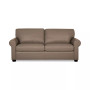 Orid 79" Leather Roll Arm Apartment Sofa, Created for Macy's