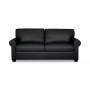 Orid 79" Leather Roll Arm Apartment Sofa, Created for Macy's