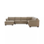 Arond 144" 3-Pc. Leather Sectional with Chaise, Created for Macy's
