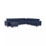 Silvanah 6-Pc. Leather Sectional with Storage Chaise and 2 Power Recliners, Created for Macy's