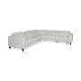 Silvanah 6-Pc. "L" Leather Sectional with 2 Power Recliners with Console, Created for Macy's
