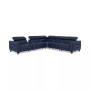 Silvanah 6-Pc. "L" Leather Sectional with 2 Power Recliners with Console, Created for Macy's