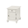 Charlestown 18" Wide Wooden Storage End Table with USB Port