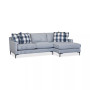 Laylanna 108" 2-Pc. Fabric Striped Sectional with Chaise, Created for Macy's
