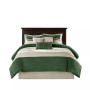 Palmer Faux-Suede 7-Pc. Comforter Set, Full