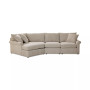 Wrenley 131" 3-Pc. Fabric Modular Cuddler Chaise Sectional Sofa, Created for Macy's