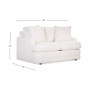 Kendrah 59" Fabric Loveseat, Created for Macy's