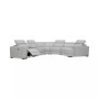 Jenneth 6-Pc. Leather Sofa with 1 Power Motion Recliner and Cuddler, Created for Macy's
