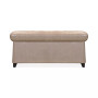Ciarah Chesterfield Leather Loveseat, Created for Macy's