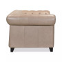 Ciarah Chesterfield Leather Loveseat, Created for Macy's