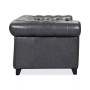Ciarah Chesterfield Leather Loveseat, Created for Macy's