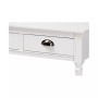 Garvey French Provincial Finished Wood 3-Drawer Entryway Console Table