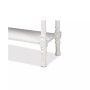 Garvey French Provincial Finished Wood 3-Drawer Entryway Console Table