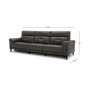 CLOSEOUT! Jazlo 3-Pc. Leather Sectional with 3 Power Recliners, Created for Macy's