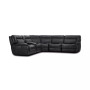 Thaniel 6-Pc. Leather Sectional with 2 Power Recliners and 1 USB Console