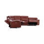 Thaniel 6-Pc. Leather Sectional with 2 Power Recliners and 1 USB Console