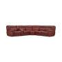 Thaniel 6-Pc. Leather Sectional with 2 Power Recliners and 1 USB Console