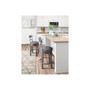 Caitbrook Upholstery Swivel Barstool