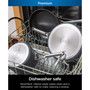 Foodi NeverStick Premium Hard-Anodized 2.5 Quart Saucepan with Glass Lid