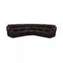 CLOSEOUT! Daventry 5-Pc. Leather Sectional Sofa With 3 Power Recliners, Power Headrests And USB Power Outlet