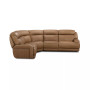 CLOSEOUT! Daventry 5-Pc. Leather Sectional Sofa With 3 Power Recliners, Power Headrests And USB Power Outlet