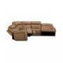 CLOSEOUT! Daventry 5-Pc. Leather Sectional Sofa With 3 Power Recliners, Power Headrests And USB Power Outlet